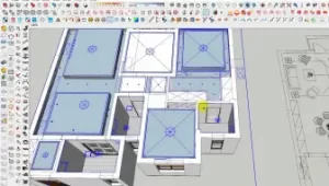 SketchUp楼梯怎么建:直跑、双跑与旋转楼梯思路